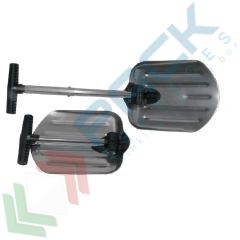 Pala pieghevole in lega di alluminio, manico in plastica, modello mini, Tipologia: Pala, Versione: Mini vendita, produzione, prezzi e offerte