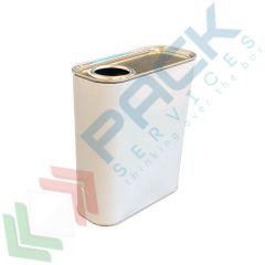 Lattina rettangolare 500 ml, Ø 24 mm, bianco/grezzo, Capacità: 0,500 Lt, Sezione: Rettangolare, Colore: Bianco vendita, produzione, prezzi e offerte