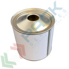 Lattina cilindrica 500 ml, bocca &Oslash; 24 mm, Tipologia: Lattina Cilindrica, Capacit&agrave;: 0,500 Lt, Colore Esterno / Interno: Bianco - Grezzo vendita, produzione, prezzi e offerte