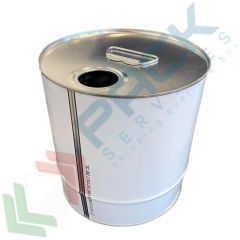 Fusto ferro cilindrico, 14 Lt, ADR liquidi, bianco/grezzo, Tipologia: Con Tappo Dosatore, Capacità: 14 Lt, Colore: Bianco, Sezione: Cilindrica, Maniglie: Manico sul Coperchio, Ideale per: Liquidi, Colore Interno: Grezzo vendita, produzione, prezzi e offerte