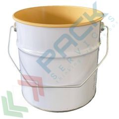 Secchio conico 12,7 Lt, Ø 240 x 310 H mm, laccato, Tipologia: Secchio Conico, Capacità: 12,7 Lt, Colore Esterno / Interno: Bianco / Laccato vendita, produzione, prezzi e offerte