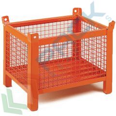 Contenitore in rete 4 piedi, 150 x 100 x 84,5 cm, Tipologia: In Rete, Base: 4 Piedi, Mis. Base (cm): 100 x 150, Altezza (cm): 84,5, Versione: Standard, Portata (Kg): 800 vendita, produzione, prezzi e offerte