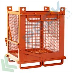 Contenitore in rete fondello doppio, 100 x 80 x 126 cm, Tipologia: Fondello Doppio, Mis. Base (cm): 80 x 100, Altezza (cm): 126, Base: 4 Piedi, Pareti: In Rete vendita, produzione, prezzi e offerte
