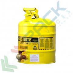 Tanica di sicurezza tipo I, 19 Lt, rubinetto 08540, giallo, Tipologia: di Sicurezza Tipo I, Capacità: 19 Lt, Rubinetto: 3/4" - Modello 08540, Versione: con Rubinetto, Colore: Giallo vendita, produzione, prezzi e offerte