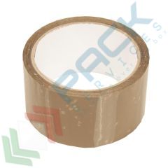 Nastro adesivo con base in PLP, massa adesiva in gomma sintetica, 25 my, mis. 48 mm x 66 mt, avana vendita, produzione, prezzi e offerte