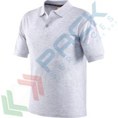 Polo da lavoro 100% in cotone, Colore: Grigio, Taglia: L vendita, produzione, prezzi e offerte