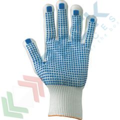 Guanti grip a filo continuo palmo puntinato in PVC vendita, produzione, prezzi e offerte