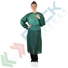 Camice monouso in TNT di PP, 30 g/mq, chiusura lacci, 10 pz, Colore: Verde, Taglia: Unica vendita, produzione, prezzi e offerte