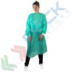 Camice monouso in TNT di PP, 30 g/mq polsini in cotone, 10 pz vendita, produzione, prezzi e offerte
