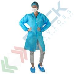 Kit monouso per visitatore, 50 pz, Colore: Azzurro vendita, produzione, prezzi e offerte