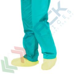 Copriscarpe monouso in CPE, 30 micron, 100 pz, Colore: Giallo, Taglia: Unica vendita, produzione, prezzi e offerte