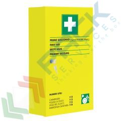 Armadio pronto soccorso DM 388, all. 1 - ALIMENTARE, Tipologia: Armadietto Metallo - FLUO, Misura: 30 x 50 x 12 cm, Allegato: Allegato 1, Contenuto: Maggiorazione ALIMENTARE, Azienda: Gruppo A e B vendita, produzione, prezzi e offerte