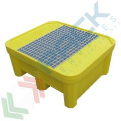 Vasca di raccolta in plastica con griglia, 1 fusto, Tipologia: Plastica, Ideale per: 1 Fusto, Versione: con Griglia vendita, produzione, prezzi e offerte