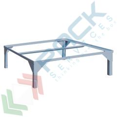Supporto inclinato per vasca di contenimento per cisterna IBC 1000 Lt, zincato, Tipologia: per IBC, Colore: Grigio, Materiale: Acciaio, Ideale per: 1 Cisterna IBC 1000 Lt vendita, produzione, prezzi e offerte
