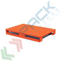 Pallet in metallo con 2 slitte, Mis. 1000 L x 800 P x 120 H mm, portata 1500 Kg, Tipologia: 2 Traverse, Mis. Base (cm): 80 x 100, Altezza (cm): 12 vendita, produzione, prezzi e offerte