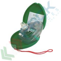 Maschera con bordo pneumatico per la rianimazione bocca a bocca, fornita di custodia in polipropilene vendita, produzione, prezzi e offerte