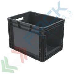 Cassa in PP con finestra, 25 Lt, 40 x 30 x 27 cm, Tipologia: Con Finestra, Per Alimenti: NO, Mis. Base (cm): 30 x 40, Altezza (cm): 27 vendita, produzione, prezzi e offerte