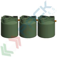 Fossa settica tricamerale, A.E. 6, 600 Lt, Utilizzo: Trattamento Primario, Tipologia: Fossa Settica, Volume (Lt): 600, Versione: Tricamerale vendita, produzione, prezzi e offerte