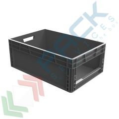 Cassa in PP con finestra, 45 Lt, 60 x 40 x 22 cm, Tipologia: Con Finestra, Per Alimenti: NO, Mis. Base (cm): 40 x 60, Altezza (cm): 22 vendita, produzione, prezzi e offerte