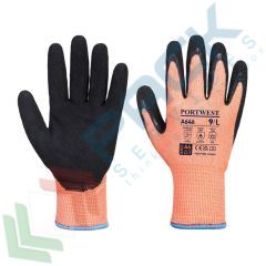 Guanti grip antitaglio, antifreddo e anticalore Vis-Tex, Colore: Arancione + Nero, Taglia: L vendita, produzione, prezzi e offerte