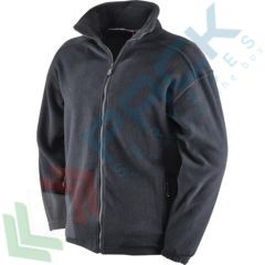 Pile da lavoro con zip, colletto alto, Colore: Nero, Taglia: S vendita, produzione, prezzi e offerte