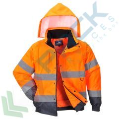 Bomber 2 in 1 Hi-Vis, Colore: Arancione, Taglia: XS vendita, produzione, prezzi e offerte