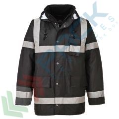 Giacca alta visibilit&agrave; invernale antipioggia (Traffic Lite Iona), Tipologia: Giacca Alta Visibilit&agrave;, Colore: Nero, Taglia: L, Vestibilit&agrave;: Regular vendita, produzione, prezzi e offerte