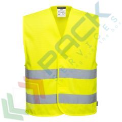 Gilet alta visibilit&agrave; in rete in tessuto MeshAir, Tipologia: Gilet Alta Visibilit&agrave;, Colore: Giallo, Taglia: 4XL/5XL, Vestibilit&agrave;: Regular vendita, produzione, prezzi e offerte