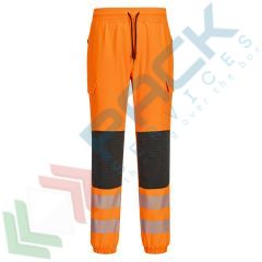 KX3 Hi-Vis Flexi Classe 2 Jogger, Colore: Arancione + Nero, Taglia: S, Vestibilità: Regular vendita, produzione, prezzi e offerte