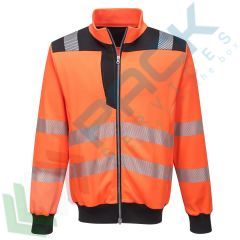 Felpa alta visibilit&agrave; colletto alto (PW3), Tipologia: Felpa Alta Visibilit&agrave;, Colore: Arancione + Nero, Taglia: 5XL, Vestibilit&agrave;: Regular vendita, produzione, prezzi e offerte