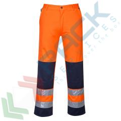 Pantaloni alta visibilit&agrave; durevoli ed eleganti (Seville), Tipologia: Pantaloni Alta Visibilit&agrave;, Colore: Arancione + Blu Scuro, Taglia: S, Vestibilit&agrave;: Regular vendita, produzione, prezzi e offerte