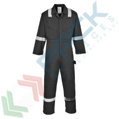 Tuta alta visibilit&agrave; IONA, Colore: Nero, Taglia: S, Vestibilit&agrave;: Regular vendita, produzione, prezzi e offerte