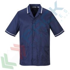 Camice sanitario da uomo, standard, Colore: Blu Scuro, Taglia: L vendita, produzione, prezzi e offerte