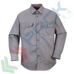 Camicia da lavoro ignifuga, Colore: Grigio, Taglia: 4XL vendita, produzione, prezzi e offerte