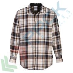 Camicia da lavoro a quadri, Active Street (KX3), Colore: Marrone, Taglia: S vendita, produzione, prezzi e offerte