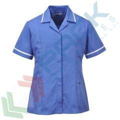 Camice sanitario da donna (Classic), Colore: Azzurro, Taglia: XS vendita, produzione, prezzi e offerte