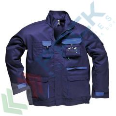 Giacca da lavoro multitasche (Contrast Texo), Colore: Blu Scuro, Taglia: XS vendita, produzione, prezzi e offerte