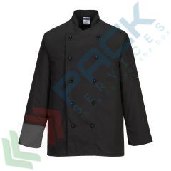 Giacca da lavoro, per chef (Somerset), Colore: Nero, Taglia: L vendita, produzione, prezzi e offerte