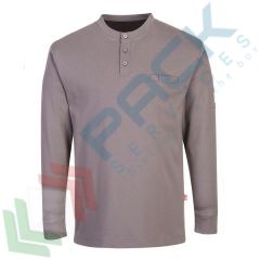 T-shirt da lavoro antistatica, filo in aramide FR, Colore: Grigio, Taglia: S vendita, produzione, prezzi e offerte