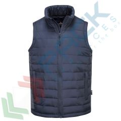 Gilet da lavoro imbottito Insulatex (Aspen), Colore: Blu Scuro, Taglia: S vendita, produzione, prezzi e offerte