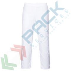Pantaloe da lavoro da panettiere, Colore: Bianco, Taglia: L vendita, produzione, prezzi e offerte