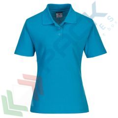 Polo da lavoro da donna (Napoli), Colore: Blu Petrolio, Taglia: XS vendita, produzione, prezzi e offerte
