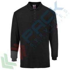 Polo da lavoro antistatica e ignifuga, Colore: Nero, Taglia: 4XL vendita, produzione, prezzi e offerte