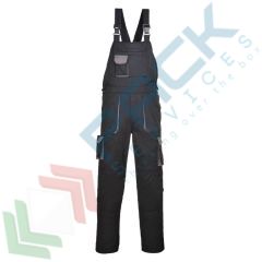 Salopette da lavoro bicolore (Texo), Colore: Nero, Taglia: 4XL, Vestibilit&agrave;: Regular vendita, produzione, prezzi e offerte