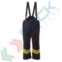 Sovra pantalone di protezione per vigili del fuoco, Colore: Blu Scuro, Taglia: S, Vestibilit&agrave;: Regular vendita, produzione, prezzi e offerte