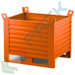 Contenitore slitte lato lungo, 120 x 80 x 90 cm, Tipologia: Contenitore In Lamiera, Base: Slitte Lato Lungo, Larghezza (cm): 120, Profondit&agrave; (cm): 80, Altezza (cm): 90, Sportello: NO, Portata (Kg): 1500 vendita, produzione, prezzi e offerte