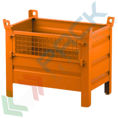 Contenitore 4 piedi con anta in rete, 80 x 50 x 69,5 cm, Tipologia: Contenitore In Lamiera, Base: 4 Piedi, Larghezza (cm): 80, Profondit&agrave; (cm): 50, Altezza (cm): 69,5, Sportello: 1 in Rete, Portata (Kg): 600 vendita, produzione, prezzi e offerte