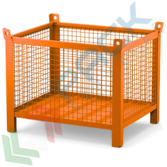 Contenitore in rete 4 piedi, 100 x 80 x 84,5 cm, Tipologia: Contenitore In Rete, Base: 4 Piedi, Larghezza (cm): 100, Profondit&agrave; (cm): 80, Altezza (cm): 84,5, Sportello: NO, Portata (Kg): 800 vendita, produzione, prezzi e offerte