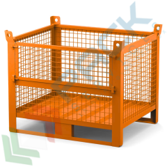 Contenitore in rete slitte lato lungo con anta, 100 x 80 x 84,5 cm, Tipologia: Contenitore In Rete, Base: Slitte Lato Lungo, Larghezza (cm): 100, Profondit&agrave; (cm): 80, Altezza (cm): 84,5, Sportello: 1 in Rete, Portata (Kg): 1000 vendita, produzione, prezzi e offerte