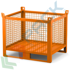 Contenitore in rete slitte lato lungo, 100 x 80 x 84,5 cm, Tipologia: Contenitore In Rete, Base: Slitte Lato Lungo, Larghezza (cm): 100, Profondit&agrave; (cm): 80, Altezza (cm): 84,5, Sportello: NO, Portata (Kg): 1000 vendita, produzione, prezzi e offerte